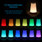 USB Oplaadbaar Nachtlampje Met Afstandsbediening en 13 RGB kleuren